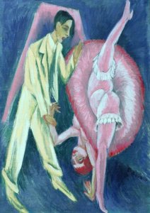 Pareja de baile de Ernst Ludwig Kirchner
